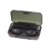 Bezdrôtové slúchadlá s powerbankou F9-5 čierne