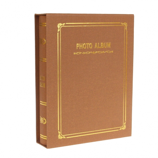 Fotoalbum na 200 fotografií hnedé typ E