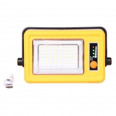 Solárny LED reflektor s powerbankou