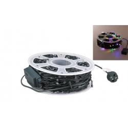 Vianočný LED svetelný reťaz 100 m farebná