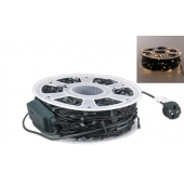 Vianočný LED svetelný reťaz 100 m žltý