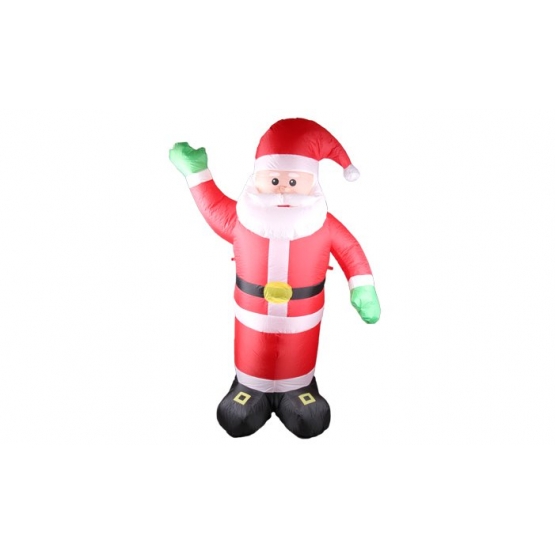 Nafukovací Santa Claus s LED osvetlením