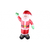 Nafukovací Santa Claus s LED osvetlením