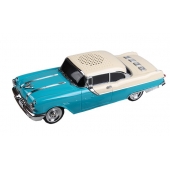 Reproduktor retro auto tyrkysové