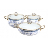 6-dielna sada smaltovaných hrncov ZL-8728