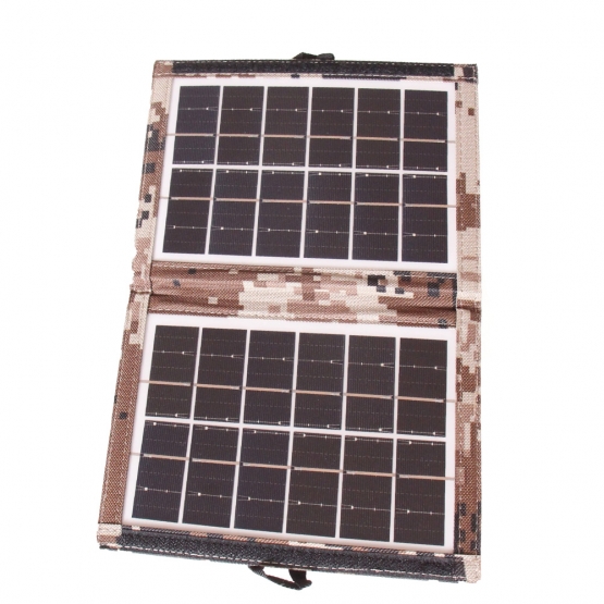 Solární nabíječka CL-670 maskáčová