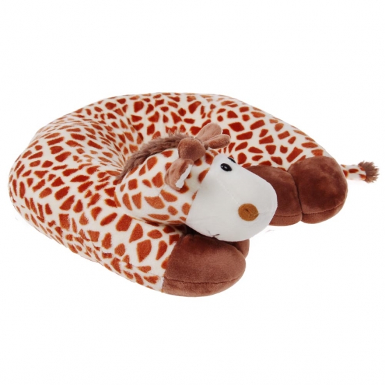 Cestovný vankúšik žirafa svetlá