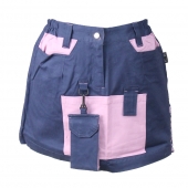 Montérková sukňa Yowie modro-fialová veľ.34