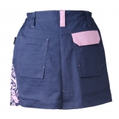 Montérková sukňa Yowie modro-fialová veľ.34