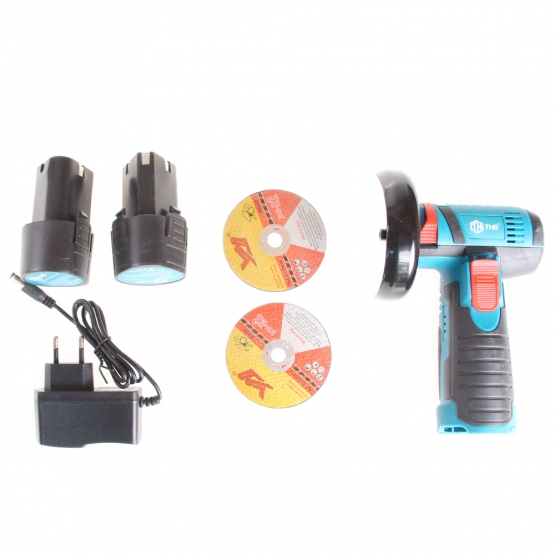 Akumulátorová mini uhlová brúska  