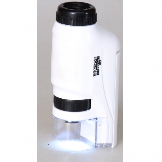 Prenosný optický mikroskop pre deti