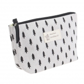 Kozmetická taška Handmade čierne stromčeky