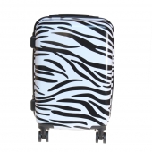 Sada 3 kufrov škrupinových (Zebra)