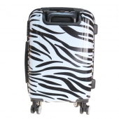 Sada 3 kufrov škrupinových (Zebra)