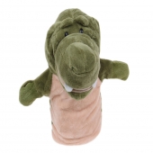 Plyšový maňuška na ruku krokodíl