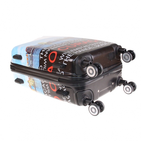 Sada 3 kufrov škrupinových LP23 (curacao)