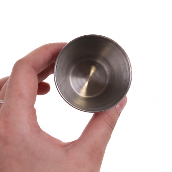 Sada cestovných nerezových panákov