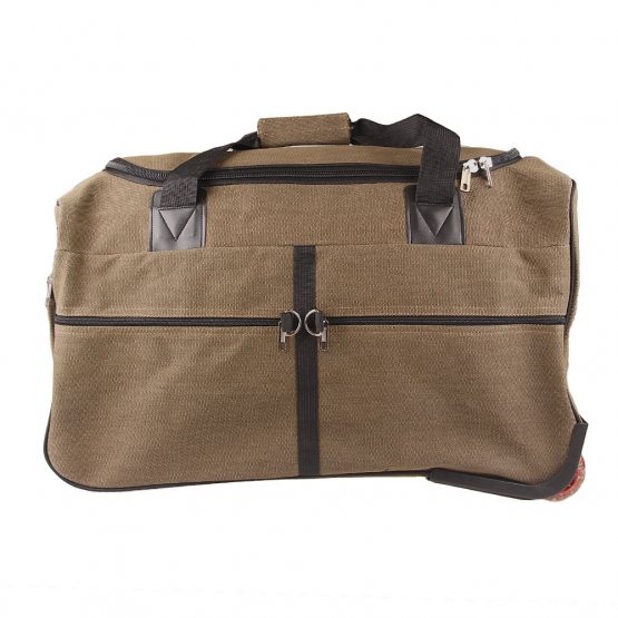 Cestovná taška na kolieskach khaki 62 l