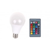 LED žiarovka 2v1 White + RGB