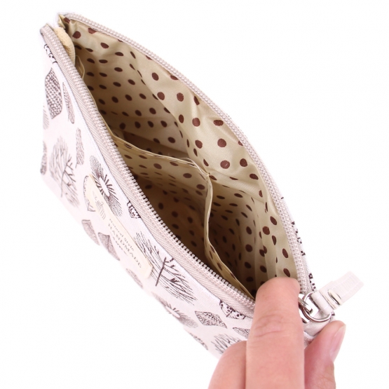 Kozmetická taška Handmade lístočky