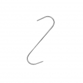 Hák na mäso do udiarne 15cm 10 ks