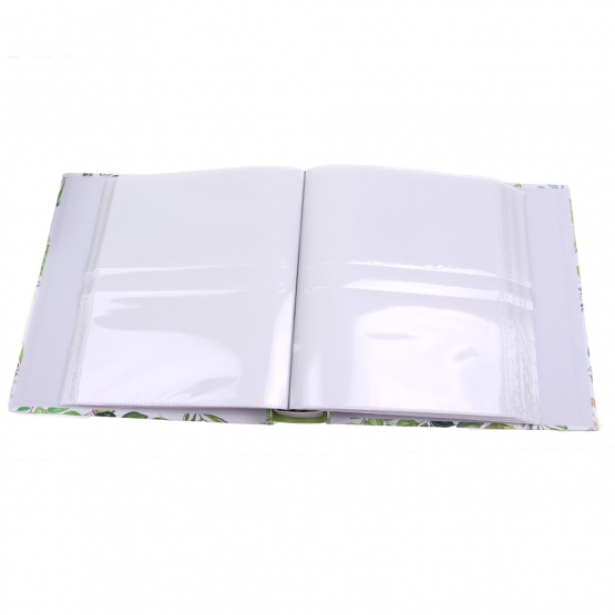 Fotoalbum s listami na 200 fotografií zelenej