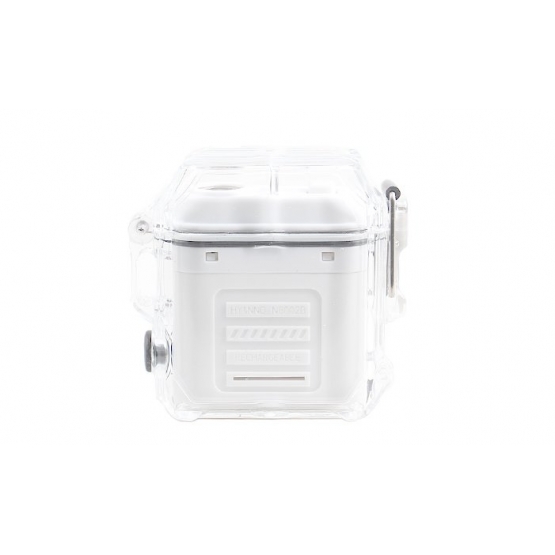 Elektrický špirálový zapaľovač biely