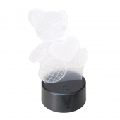 3D lampička medvedík