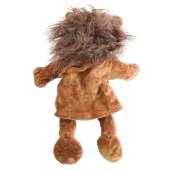 Plyšový maňuška s nohami na ruku lev var.2