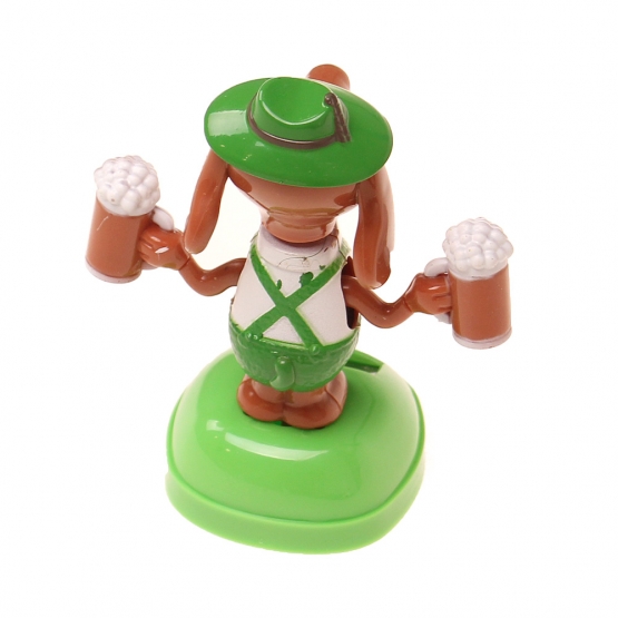 Solárna tancujúce dekorácie psík s trakmi