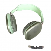 Bezdrôtové slúchadlá P9 zelená