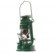 Petrolejová lampa 19 cm zelená