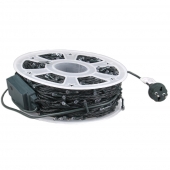 Vianočný LED svetelný reťaz 100 m žltý