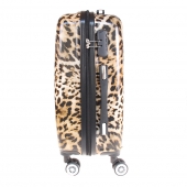 Súprava 3 škrupinových kufrov LP18 (leopard)