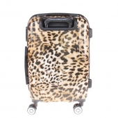 Súprava 3 škrupinových kufrov LP18 (leopard)