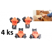 Tesárske pravouhlé svorky 4ks