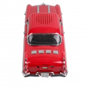Reproduktor retro auto červené