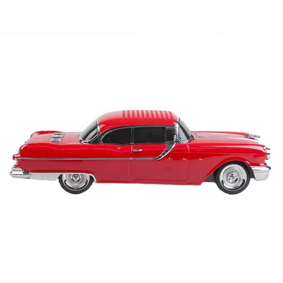 Reproduktor retro auto červené