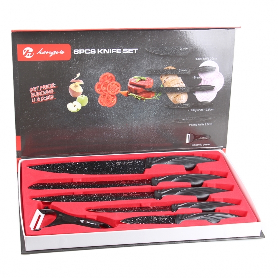 6-dielna sada nožov ZP-6632