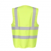 Nehorľavá reflexná vesta žltá