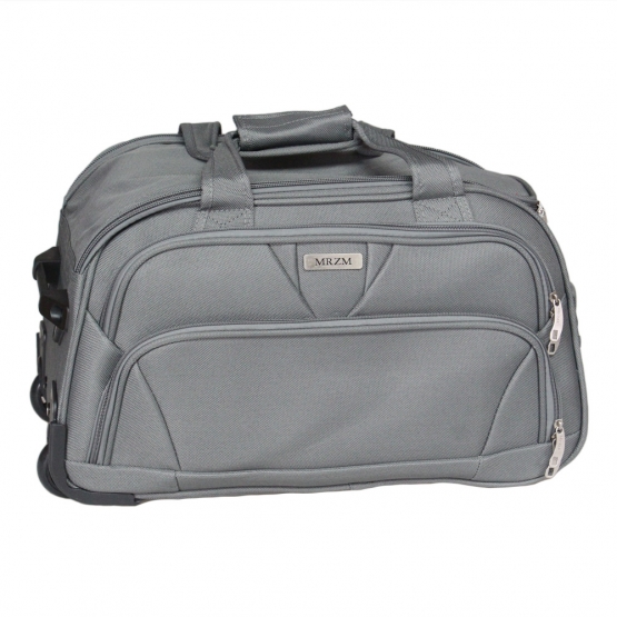 Cestovná taška na kolieskach MRZM šedá stredná