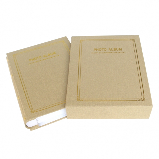 Fotoalbum na 200 fotografií zlaté typ E