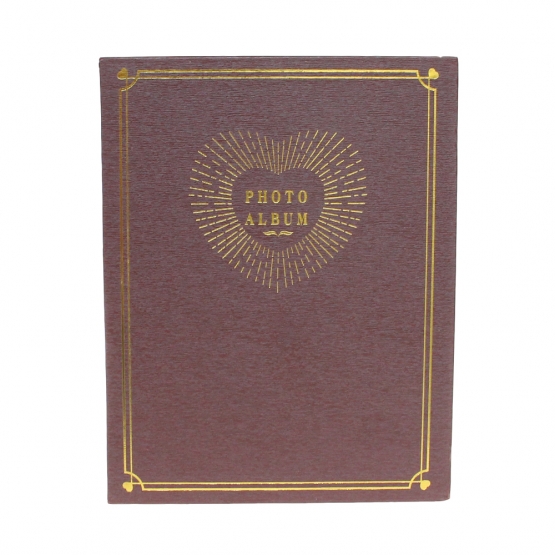 Fotoalbum na 200 fotografií hnědé typ F