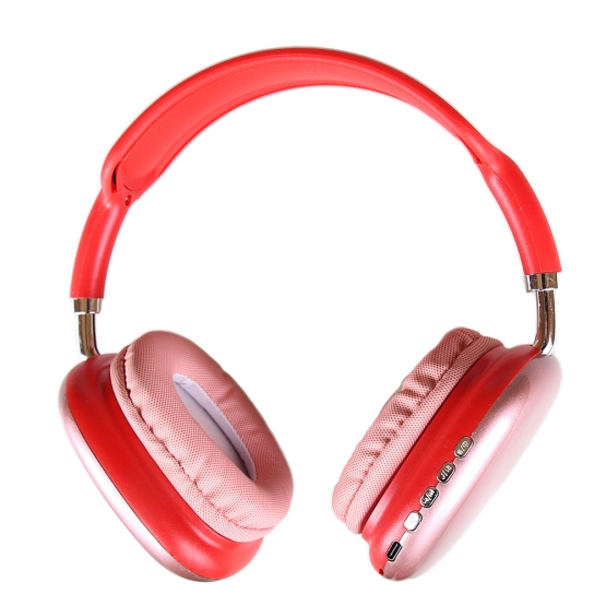 Bezdrôtové slúchadlá P9 červená