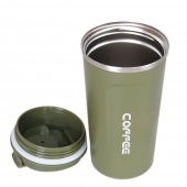Termohrnček Coffee zelený