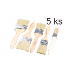 Súprava plochých štetcov 5 ks