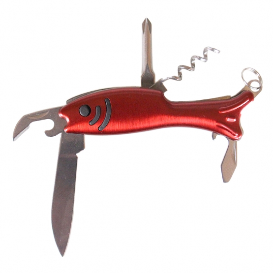 5-funkčný vreckový nôž rybička