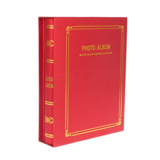 Fotoalbum na 200 fotografií červené typ A