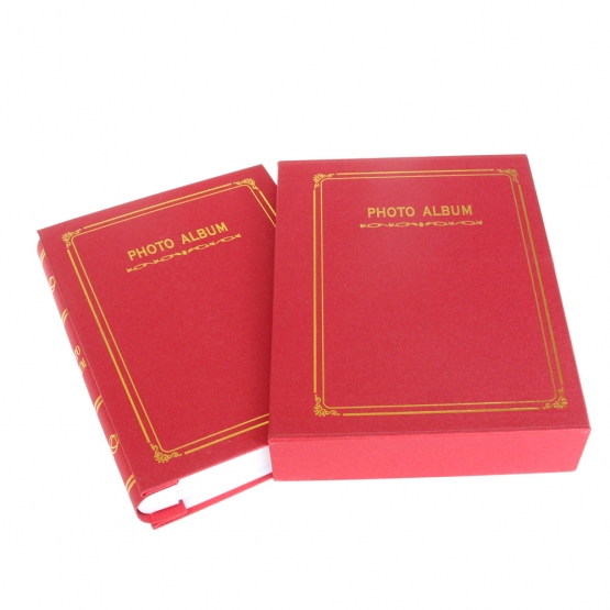 Fotoalbum na 200 fotografií červené typ A
