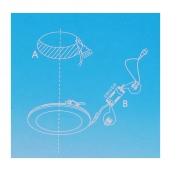 LED panel vestavné 18 W